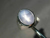 ESTATE LARGE 9.14CT DIAMOND AAA STAR SAPPHIRE 14KT WHITE GOLD 3 STONE MENS RING