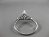 ESTATE LARGE 1.51CT DIAMOND PLATINUM 3 STONE CLASSIC ENGAGEMENT RING EGL #19930