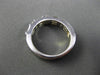 ESTATE .60CT DIAMOND 14K WHITE GOLD WEDDING ANNIVERSARY SEMI ETERNITY RING 12782