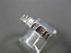 ESTATE .60CT DIAMOND 14K WHITE GOLD WEDDING ANNIVERSARY SEMI ETERNITY RING 12782