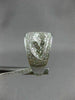 ESTATE LARGE 1.63CT ROUND DIAMOND 18KT WHITE GOLD 3D DOUBLE HEART LOVE RING
