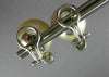 EXTRA LARGE .60CT DIAMOND & AAA GOLDEN SOUTH SEA PEARL 14KT WHITE GOLD EARRINGS