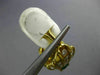 LARGE 5.50CT DIAMOND & AAA EMERALD 18KT YELLOW GOLD DOME SHAPE CLIP ON EARRINGS