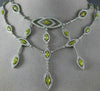 EXTRA LARGE 11.06CT WHITE & YELLOW DIAMOND 18KT TWO TONE GOLD MARQUISE NECKLACE