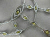 EXTRA LARGE 11.06CT WHITE & YELLOW DIAMOND 18KT TWO TONE GOLD MARQUISE NECKLACE