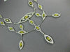 EXTRA LARGE 11.06CT WHITE & YELLOW DIAMOND 18KT TWO TONE GOLD MARQUISE NECKLACE