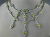 EXTRA LARGE 11.06CT WHITE & YELLOW DIAMOND 18KT TWO TONE GOLD MARQUISE NECKLACE