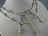 EXTRA LARGE 11.06CT WHITE & YELLOW DIAMOND 18KT TWO TONE GOLD MARQUISE NECKLACE