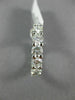 ESTATE 3.20CT DIAMOND PLATINUM CLASSIC WEDDING ANNIVERSARY ETERNITY RING #24665