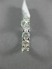 ESTATE 3.20CT DIAMOND PLATINUM CLASSIC WEDDING ANNIVERSARY ETERNITY RING #24665