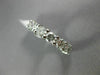 ESTATE 3.20CT DIAMOND PLATINUM CLASSIC WEDDING ANNIVERSARY ETERNITY RING #24665