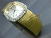 ESTATE LARGE OMEGA DE VILLE 1.0CT DIAMOND 18KT TWO TONE GOLD LADIES WATCH #25039