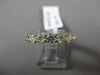 ESTATE 3.56CT ROUND DIAMOND 14KT YELLOW GOLD SHARED PRONG ETERNITY WEDDING RING