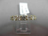 ESTATE 3.56CT ROUND DIAMOND 14KT YELLOW GOLD SHARED PRONG ETERNITY WEDDING RING