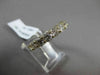 ESTATE 3.56CT ROUND DIAMOND 14KT YELLOW GOLD SHARED PRONG ETERNITY WEDDING RING
