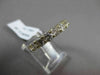 ESTATE 3.56CT ROUND DIAMOND 14KT YELLOW GOLD SHARED PRONG ETERNITY WEDDING RING