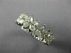 LARGE 4.10CT DIAMOND 14KT WHITE GOLD MARQUISE ETERNITY ANNIVERSARY RING #26651