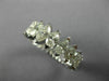 LARGE 4.10CT DIAMOND 14KT WHITE GOLD MARQUISE ETERNITY ANNIVERSARY RING #26651