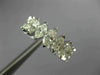 LARGE 4.10CT DIAMOND 14KT WHITE GOLD MARQUISE ETERNITY ANNIVERSARY RING #26651