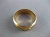ANTIQUE WIDE 14KT YELLOW GOLD FLORAL FILIGREE WEDDING ANNIVERSARY RING #23521