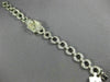 ANTIQUE CORTINA 2.75CT OLD MINE DIAMOND PLATINUM & 14KT WHITE GOLD WATCH #1959