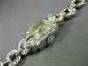 ANTIQUE CORTINA 2.75CT OLD MINE DIAMOND PLATINUM & 14KT WHITE GOLD WATCH #1959