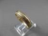 ANTIQUE 14KT YELLOW GOLD HANDCRAFTED FILIGREE MILGRAIN BAND RING 5mm #23167