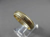 ANTIQUE 14KT YELLOW GOLD HANDCRAFTED FILIGREE MILGRAIN BAND RING 5mm #23167