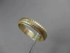 ANTIQUE 14KT YELLOW GOLD HANDCRAFTED FILIGREE MILGRAIN BAND RING 5mm #23167