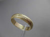 ANTIQUE 14KT YELLOW GOLD HANDCRAFTED FILIGREE MILGRAIN BAND RING 5mm #23167