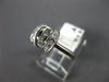 ESTATE .22CT DIAMOND 14KT WHITE GOLD TENSION SEMI MOUNT ENGAGEMENT RING #12118