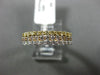 ESTATE .64CT DIAMOND 18K TRI COLOR GOLD OPEN FILIGREE STACKABLE ANNIVERSARY RING