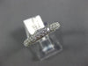ESTATE 1.78CT DIAMOND 18KT WHITE GOLD 3D CLASSIC 3 ROW ETERNITY ANNIVERSARY RING