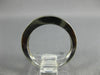 ESTATE .66CT DIAMOND PRINCESS & BAGUETTE 14K WHITE GOLD CHANNEL ANNIVERSARY RING