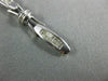 ESTATE LONG 1.60CT DIAMOND 14K WHITE GOLD PRINCESS INVISIBLE BOW TENNIS BRACELET
