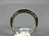 ESTATE .44CT DIAMOND 14KT WHITE GOLD 7 STONE FILIGREE ANNIVERSARY RING #19383