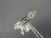 ESTATE .44CT DIAMOND 14KT WHITE GOLD 7 STONE FILIGREE ANNIVERSARY RING #19383
