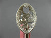 ESTATE LARGE .92CT DIAMOND 18KT WHITE GOLD 3D MARQUISE SHAPE OPEN FILIGREE RING