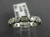 ESTATE .80CT DIAMOND 14KT WHITE GOLD 3D WEDDING ANNIVERSARY ETERNITY RING #18634