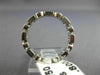 ESTATE .80CT DIAMOND 14KT WHITE GOLD 3D WEDDING ANNIVERSARY ETERNITY RING #18634