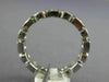 ESTATE .80CT DIAMOND 14KT WHITE GOLD 3D WEDDING ANNIVERSARY ETERNITY RING #18634