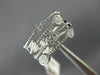 ESTATE WIDE .52CT DIAMOND 14KT WHITE GOLD 3D MULTI ROW ROPE ANNIVERSARY RING
