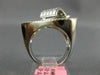 LARGE 1.42CT DIAMOND 18KT WHITE GOLD ROUND & PRINCESS TEAR DROP ANNIVERSARY RING