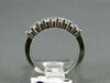 ESTATE .35CT ROUND DIAMOND 14KT WHITE GOLD WEDDING ANNIVERSARY RING BAND #19782