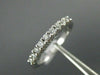 ESTATE .35CT ROUND DIAMOND 14KT WHITE GOLD WEDDING ANNIVERSARY RING BAND #19782