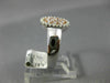 ESTATE WIDE .46CT WHITE & PINK DIAMOND 14KT WHITE & ROSE GOLD ANNIVERSARY RING