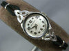 ANTIQUE ART DECO LONGINES 14KT WHITE GOLD 3D CLASSIC ROUND SWISS WATCH #19551