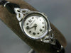 ANTIQUE ART DECO LONGINES 14KT WHITE GOLD 3D CLASSIC ROUND SWISS WATCH #19551