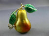 ESTATE LARGE .10CT DIAMOND & AAA MULTI COLOR ENAMEL 14KT YELLOW GOLD PIN #26375