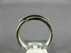 ESTATE .08CT ROUND DIAMOND 14KT WHITE GOLD 4 STONE ETOILE BELT FUN RING #22433